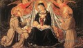 Vierge à l’Enfant avec Sts Francis et Bernardine et Fra Jacopo Benozzo Gozzoli